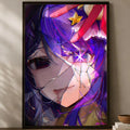 Oshi no Ko Anime Self-Stick HD PVC Wall Poster | Waterproof Anime Wall Poster Axl White11 60X90cmNoframe