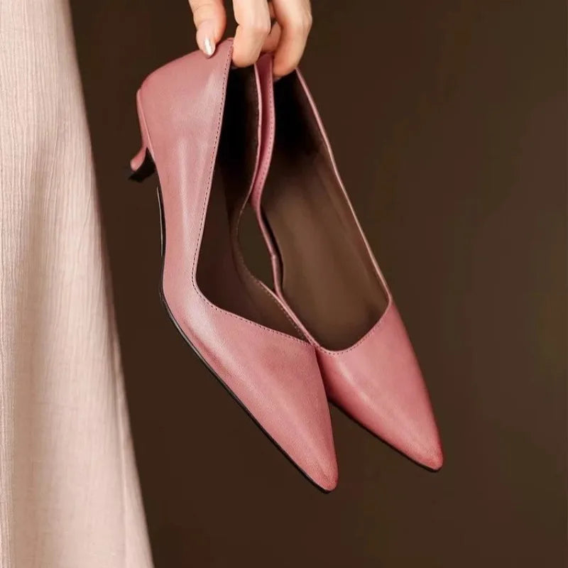 French Pointed Toe Stiletto Pumps – Women's Work Heels Stiletto Pumps Axl