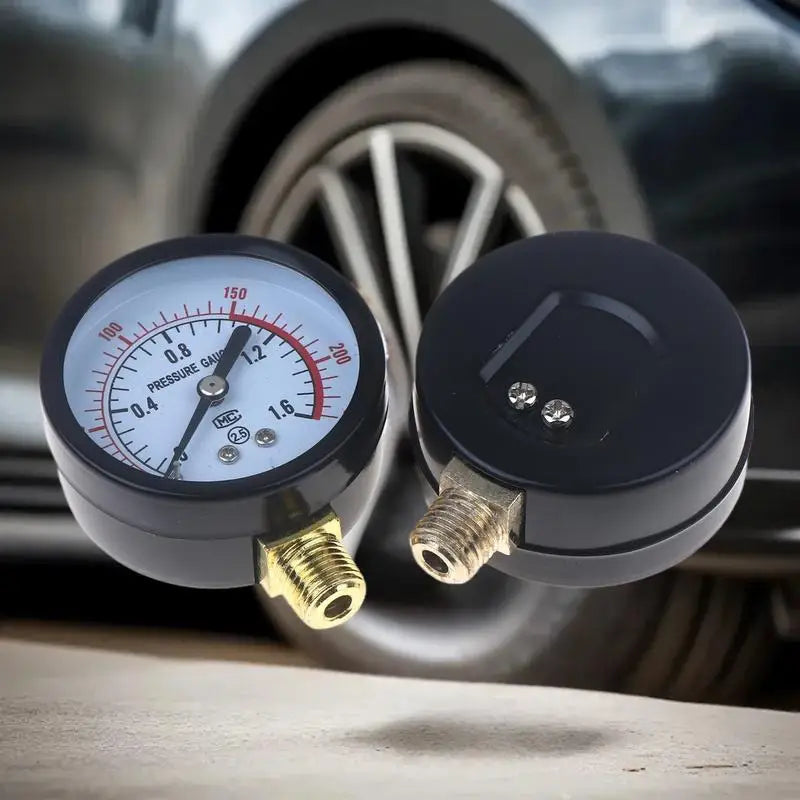 Air Compressor Pressure Gauge 0-10/0-12/0-25 Bar | DIY Tool Pressure Gauge Axl