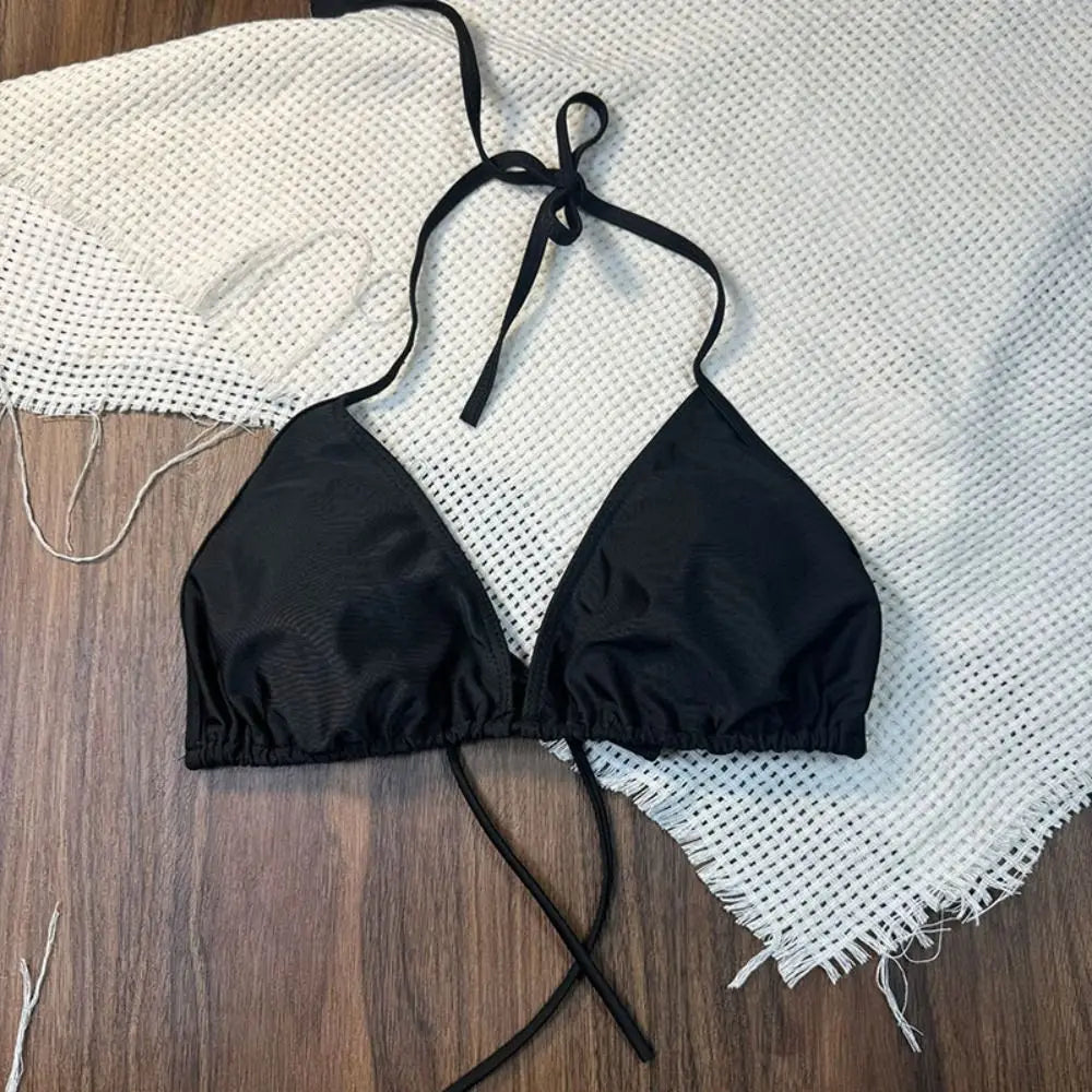 3-Piece Crochet Knit Swimsuit Set | Long Sleeve Beach Cover Up Swimsuit Cover Up Set Axl