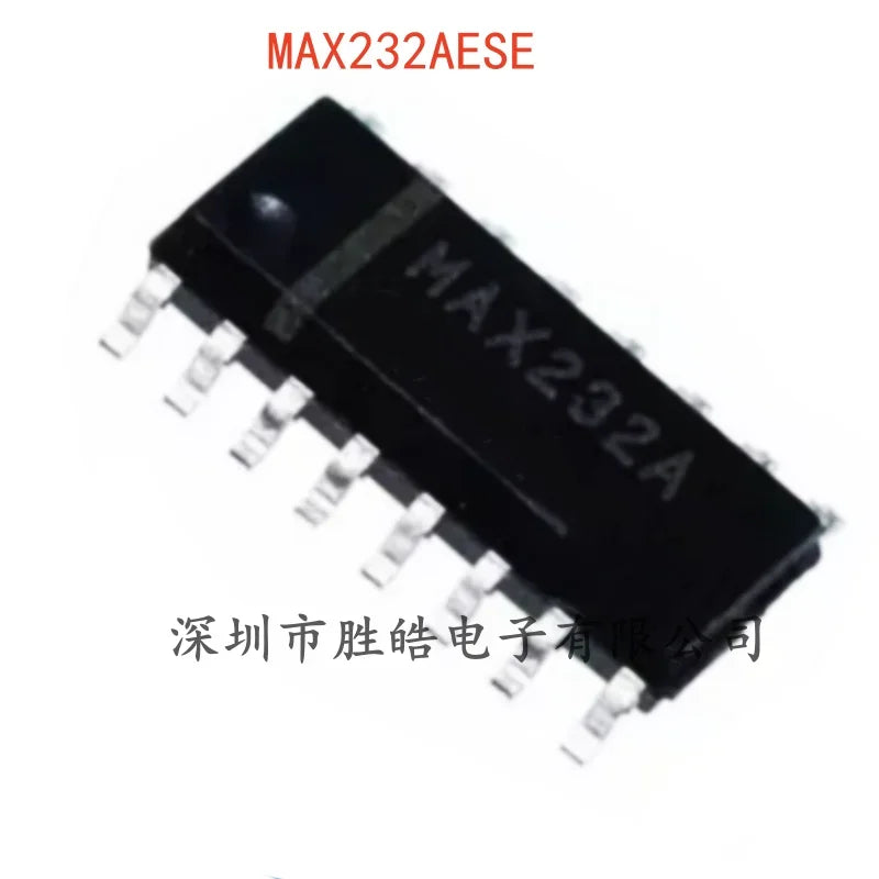 MAX232AESE RS232 Driver/Receiver IC SOIC-16 – 5 Pack Integrated Circuit Axl Default Title