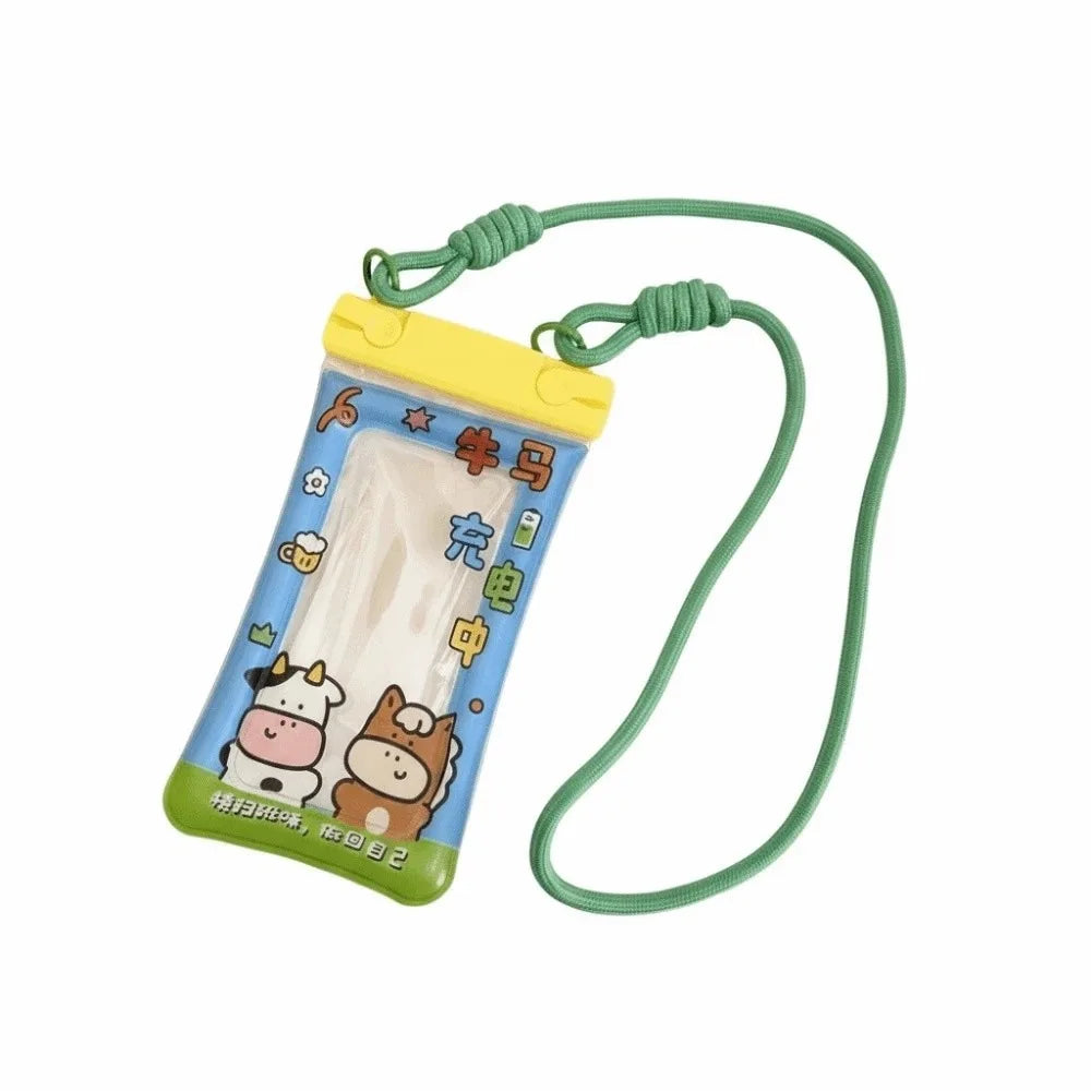 Waterproof Phone Pouch – Cartoon Crossbody Dry Bag for Beach Waterproof Phone Pouch Axl Style 5