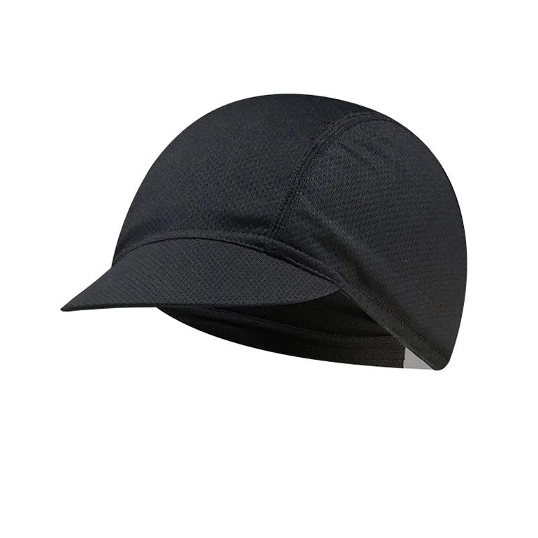 Quick-Dry Cycling Cap – Breathable Polyester Helmet Liner Cycling Cap Axl black