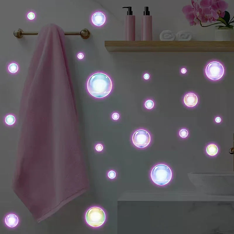 Glow-in-the-Dark Butterfly Mandala Wall Stickers | PVC Decals Wall Stickers Axl