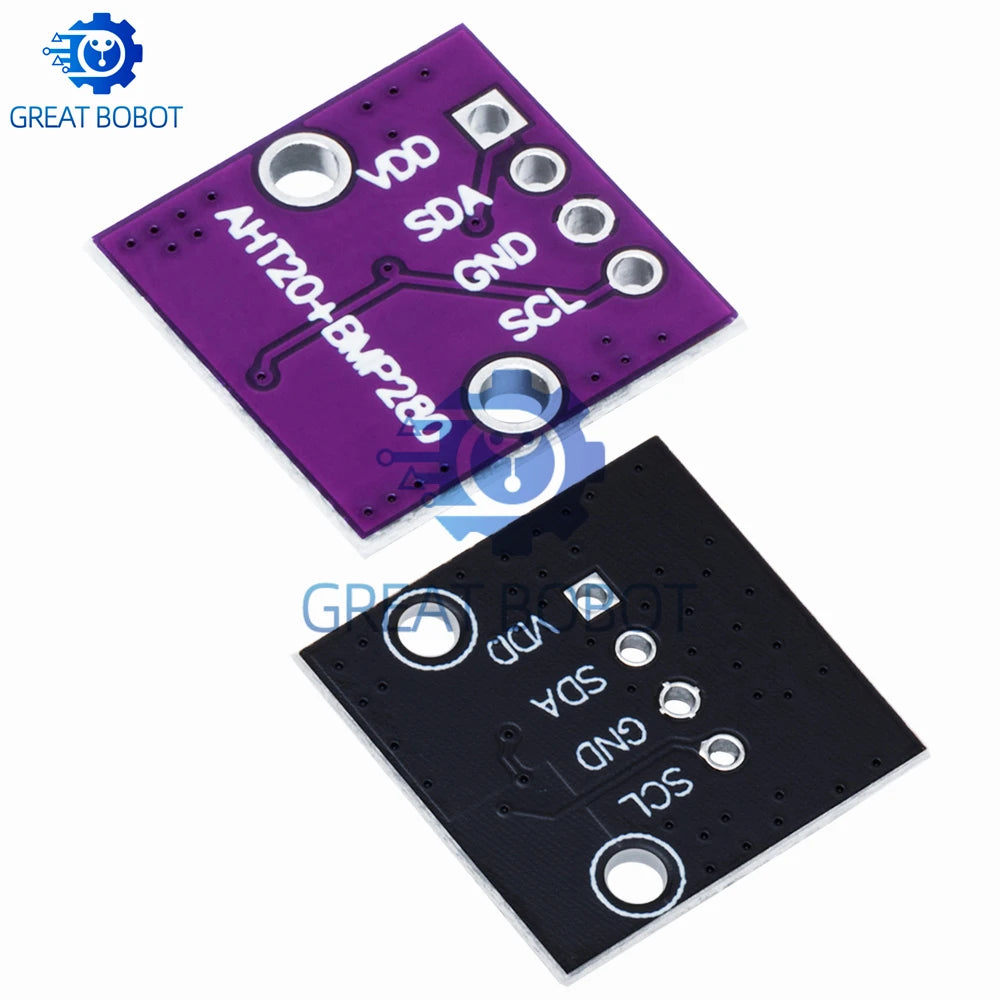 AHT20+BMP280 Temperature Humidity Pressure Sensor for Arduino Environmental Sensor Module Axl