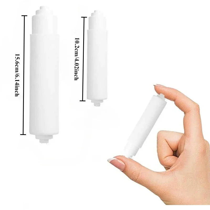 Spring-Loaded Toilet Paper Holder – Tool-Free Auto Replace Toilet Paper Holder Axl