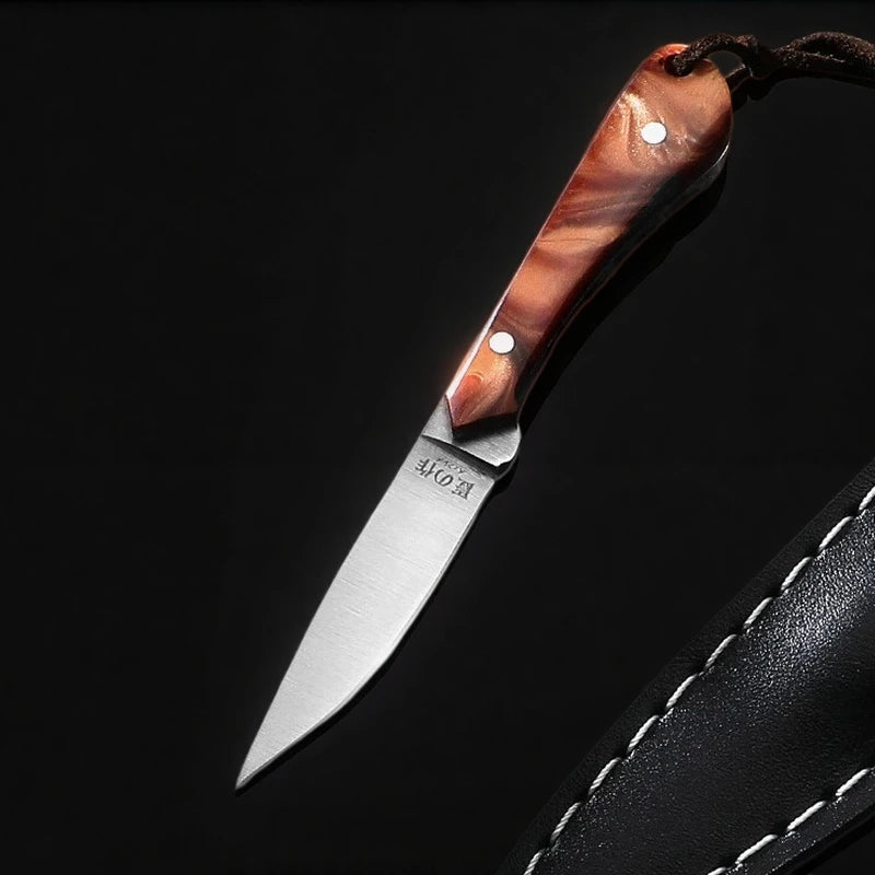 Mini Fixed Blade Knife – Stainless Steel Camping & Kitchen Knife Fixed Blade Knife Axl