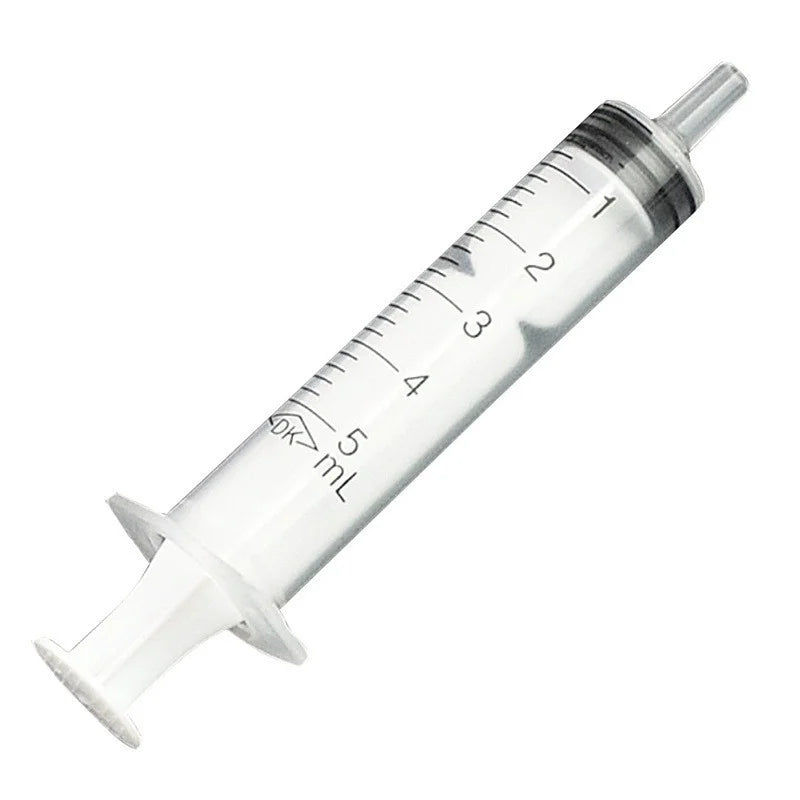 10-Pack 5ml Disposable Plastic Syringes – No Needle Lab Tool Lab Measuring Syringe Axl