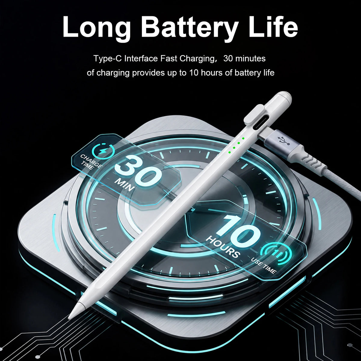 iPad Stylus Pen – Wireless Pairing & Tilt Sensitivity iPad Stylus Pen Axl