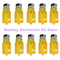 TT Motor 130 DC 3-12V Gear Motor – Smart Car Robot Chassis DC Gear Motor Axl 10 pcs