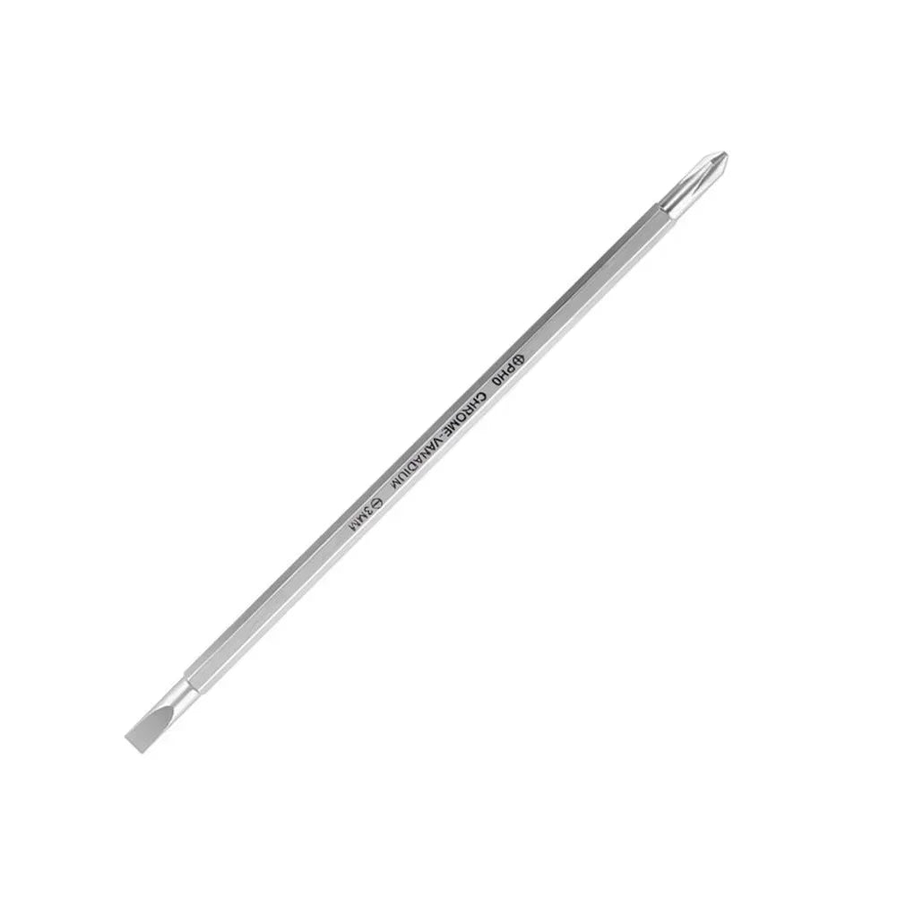 2-in-1 Magnetic Screwdriver – Slotted & Phillips 3×75mm Precision Screwdriver Axl