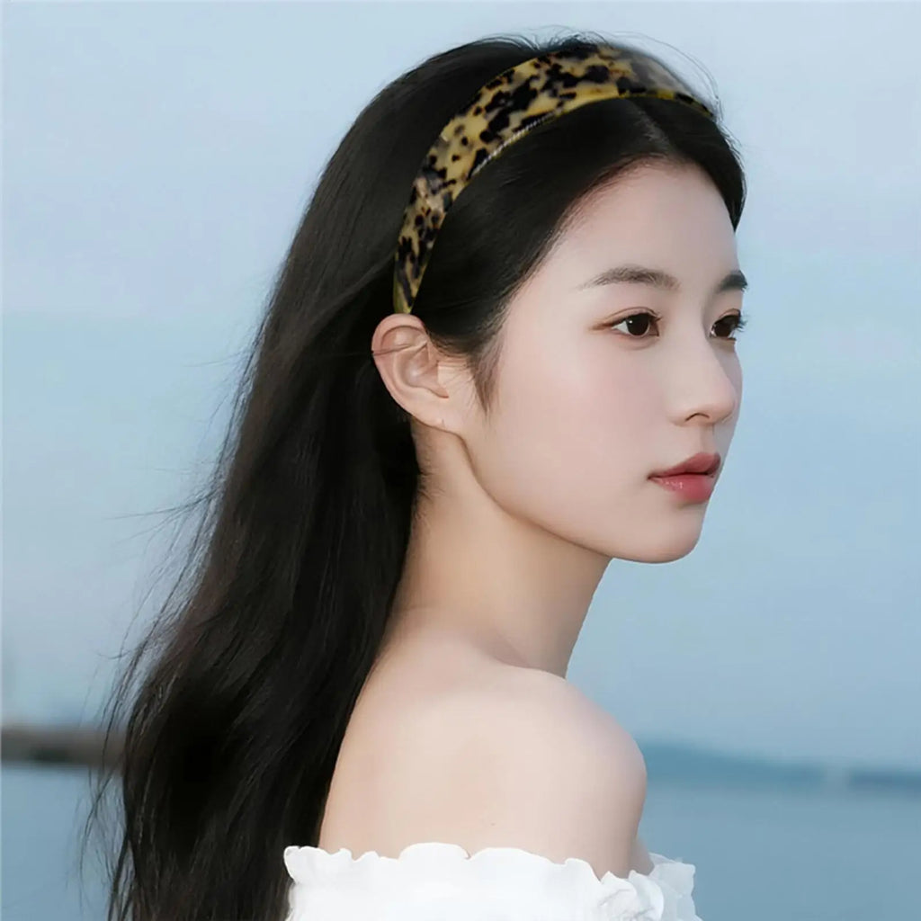 Anti-Slip Spa Headband for Women – Elastic Toothed Hair Band Spa Hair Headband Axl