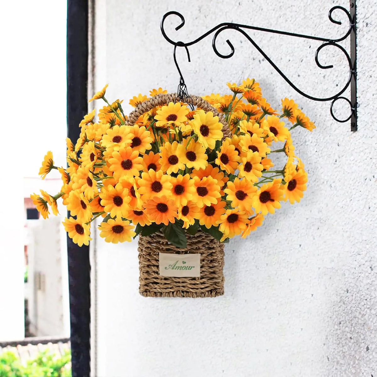 Silk Daisy Artificial Flower Bouquet – Wedding & Home Decor Artificial Flower Bouquet Axl