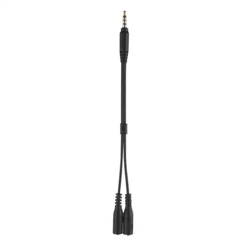 3.5mm Mic Adapter Cable – 3-Pole to 4-Pole TRS Converter Microphone Adapter Cable Axl