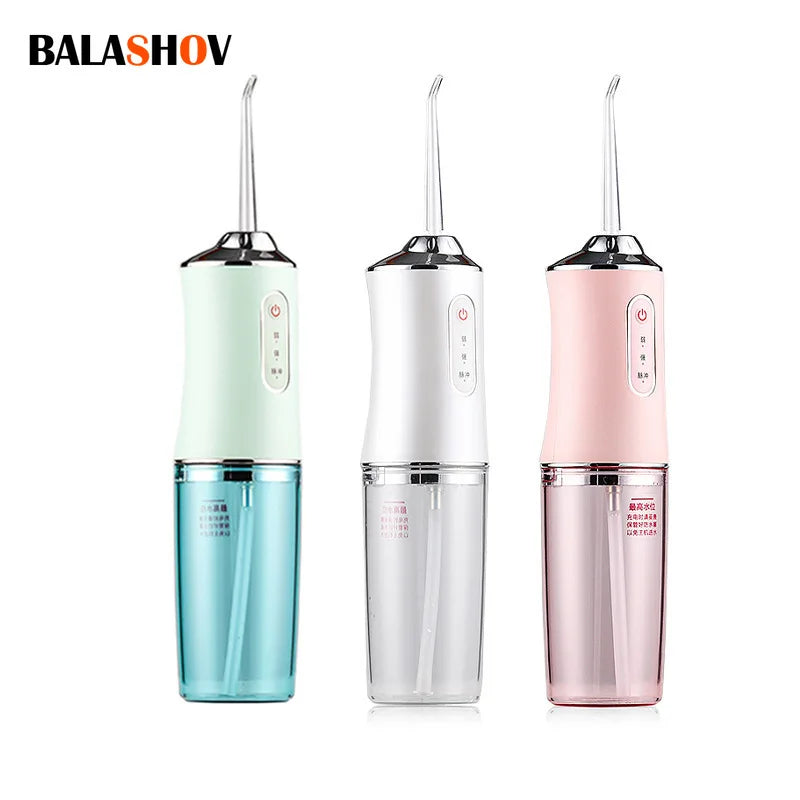 BALASHOV Portable Oral Irrigator | 3 Modes USB Rechargeable Oral Irrigator Axl