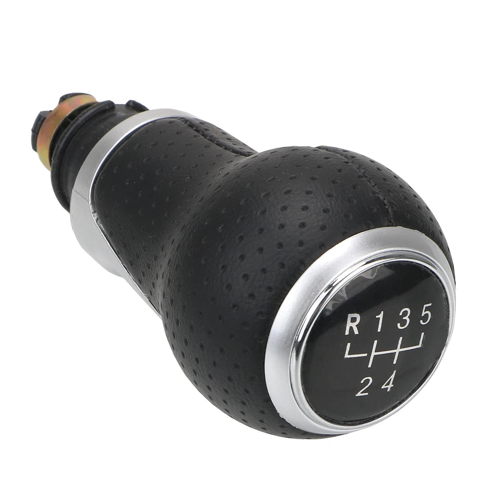 Gear Shift Knob 5/6 Speed – Audi A4 A5 A6 Q5 VW Golf Passat Gear Shift Knob Axl R Silver 5 gear