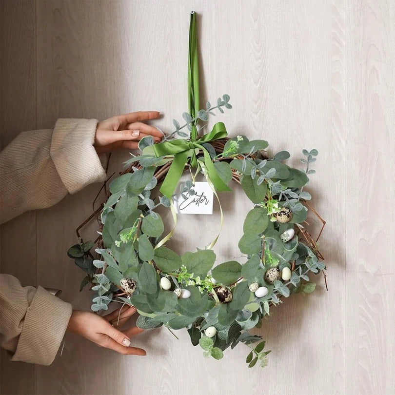 Artificial Eucalyptus Stems – Faux Greenery for Wedding & Home Artificial Floral Stems Axl
