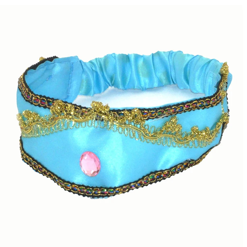 Girls Arabian Princess Crystal Headband – Cosplay Party Accessory Crystal Hair Headband Axl