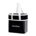 Large Insulated Lunch Tote Bag – Thermal Bento Cooler Bag Insulated Lunch Bag Axl Black Size L