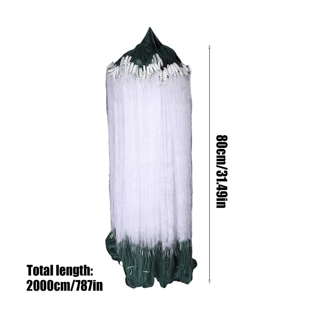 Professional Cast Fishing Net | Portable Throw Net River & Sea Cast Fishing Net Axl