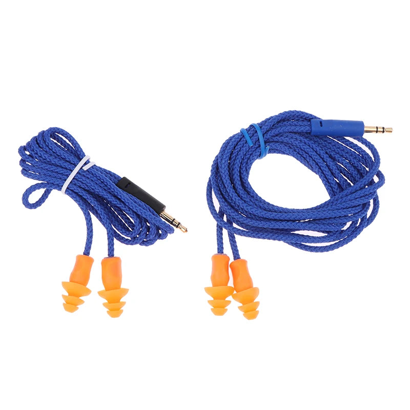 Industrial Noise Reduction Earplugs – Reusable Silicone Work Ear Protection Industrial Earplugs Axl