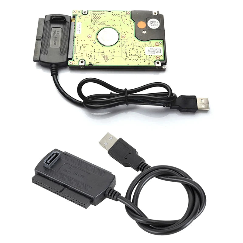 USB 2.0 to IDE Adapter Cable – 2.5" & 3.5" Hard Drive IDE Adapter Cable Axl