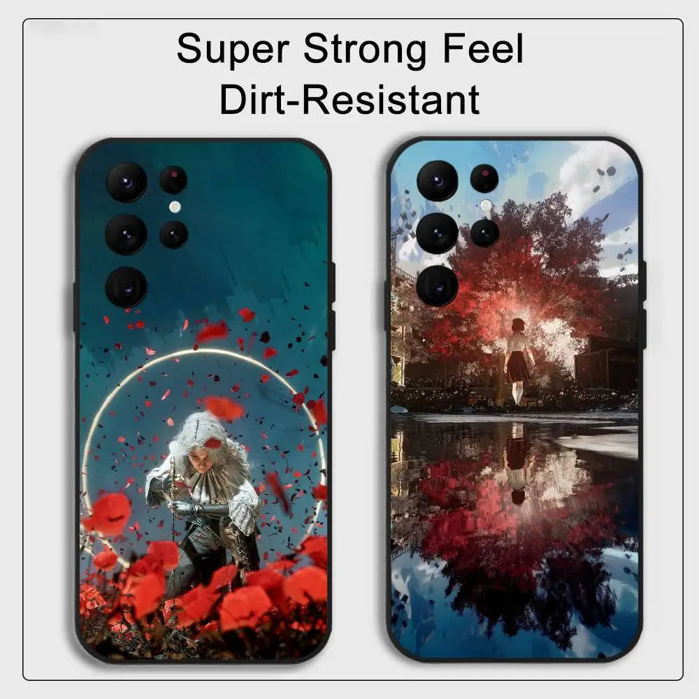 Samsung S20–S24 FE Plus Ultra TPU Case – Full Coverage Phone Case Axl