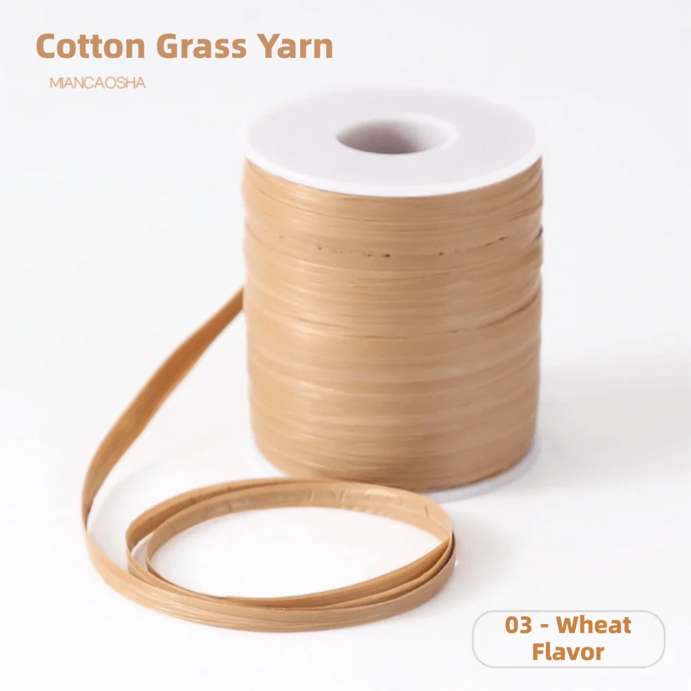 Natural Raffia Crochet Yarn 120M – Knitting Bags & Hats Crochet Yarn Axl Style3