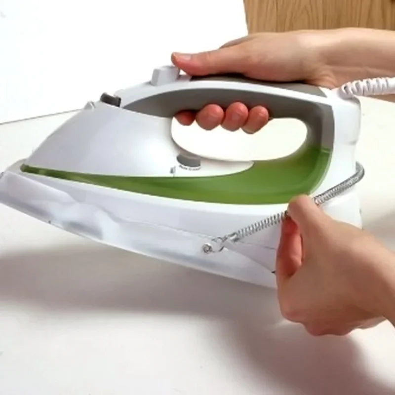 Non-Stick Iron Shoe Cover – Heat Resistant Fabric Protector Ironing Accessory Axl