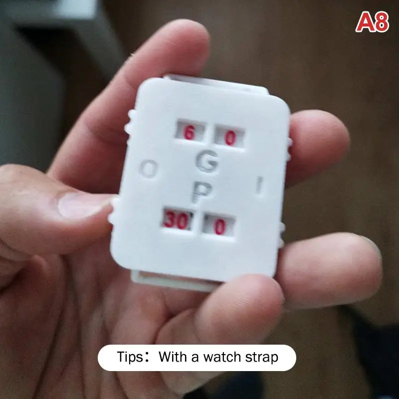 Match Score Tracker Wristband – Cricket Tennis Padel Scorer Sports Score Wristband Axl A8