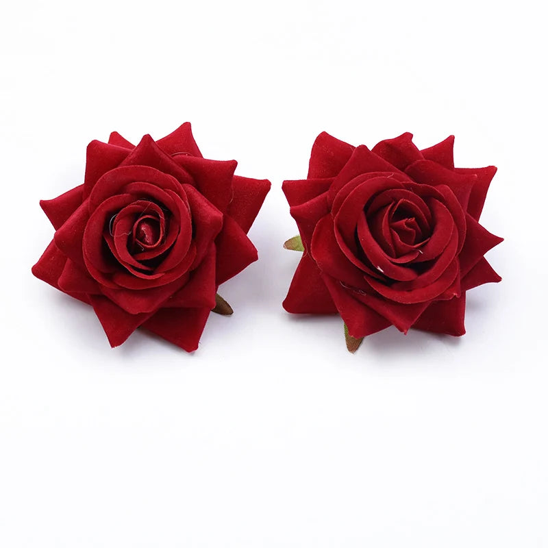 Silk Rose Artificial Flowers – Wedding, Bridal & Home Decor Artificial Silk Flowers Axl color 5 10 pcs