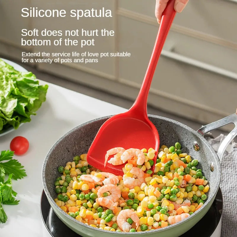 5-Piece Silicone Kitchen Utensil Set – Non-Stick Spatula & Spoon Silicone Utensil Set Axl