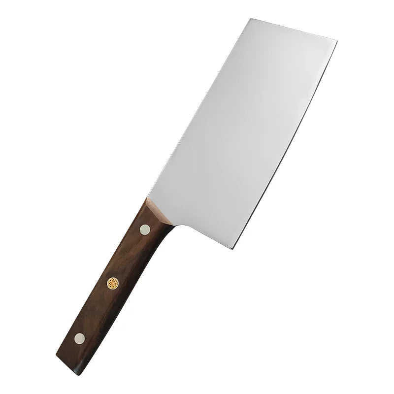 InLeung Stainless Steel Chef's Cleaver Knife – Wood Handle Chef's Cleaver Knife Axl chopping knife