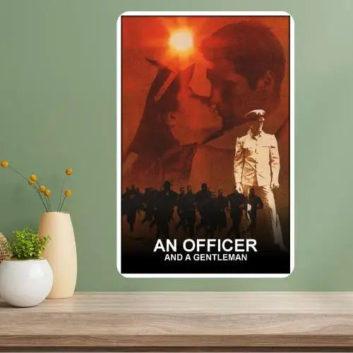 An Officer and a Gentleman Classic Movie Metal Poster Sign Metal Wall Sign Axl aluminum sign aluminum 20x30cm