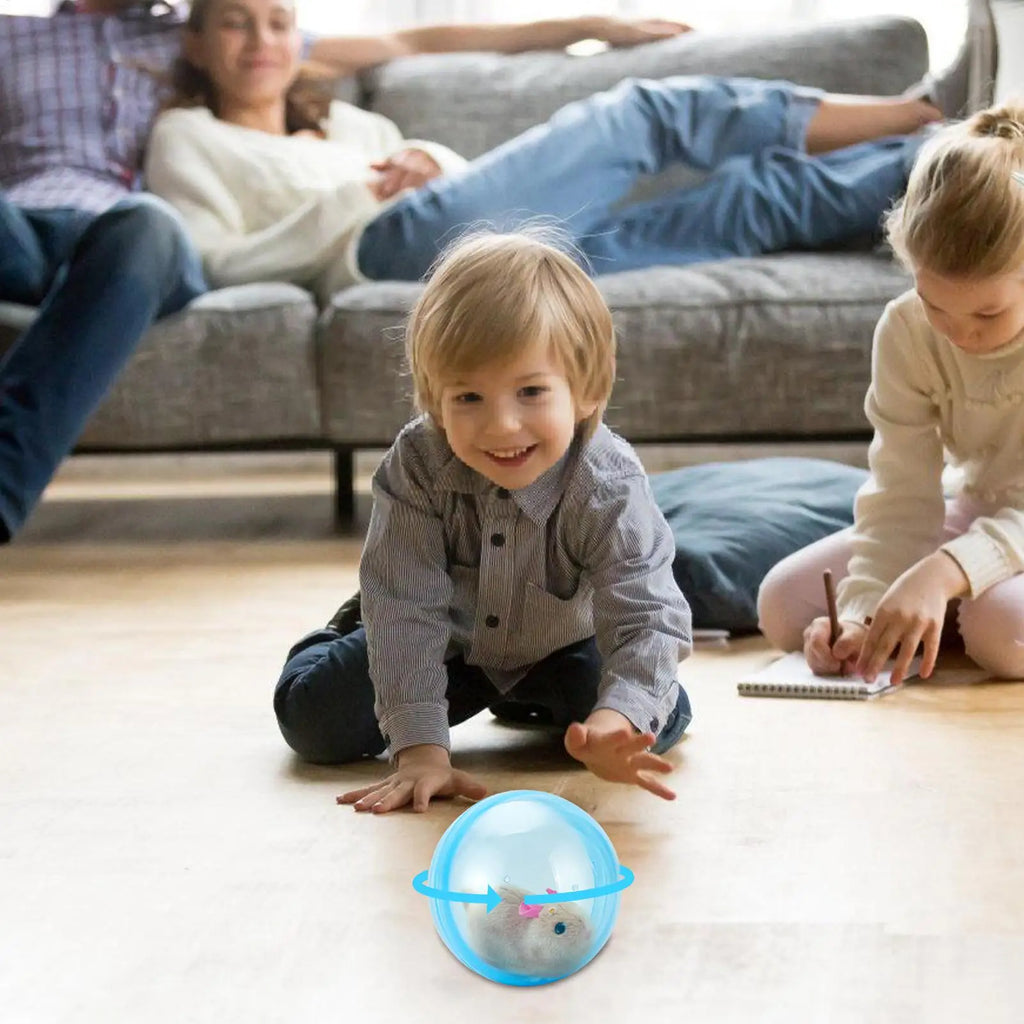 Electric Rolling Ball Interactive Cat & Dog Toy – 360° Auto-Spin Interactive Pet Toy Axl