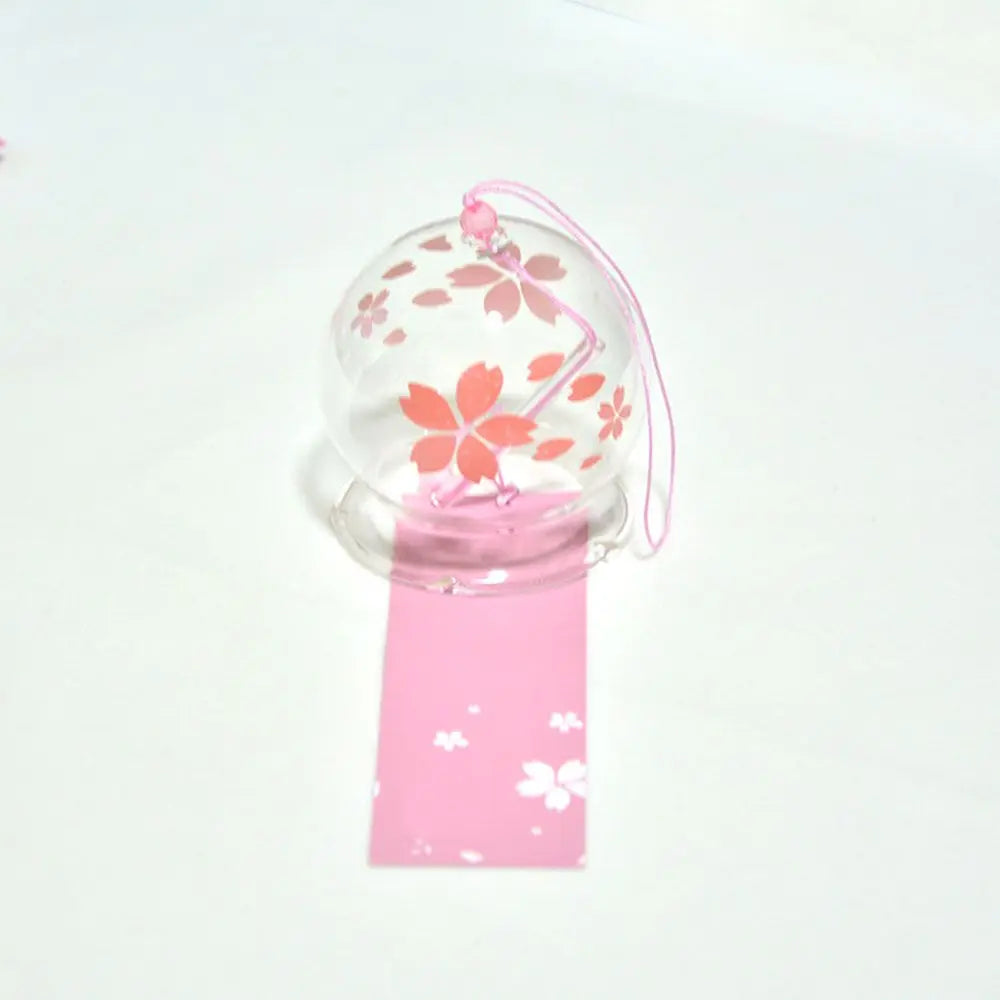 Japanese Glass Wind Chime – Handmade Furin Bell Home Decor Glass Wind Chime Axl Style 1