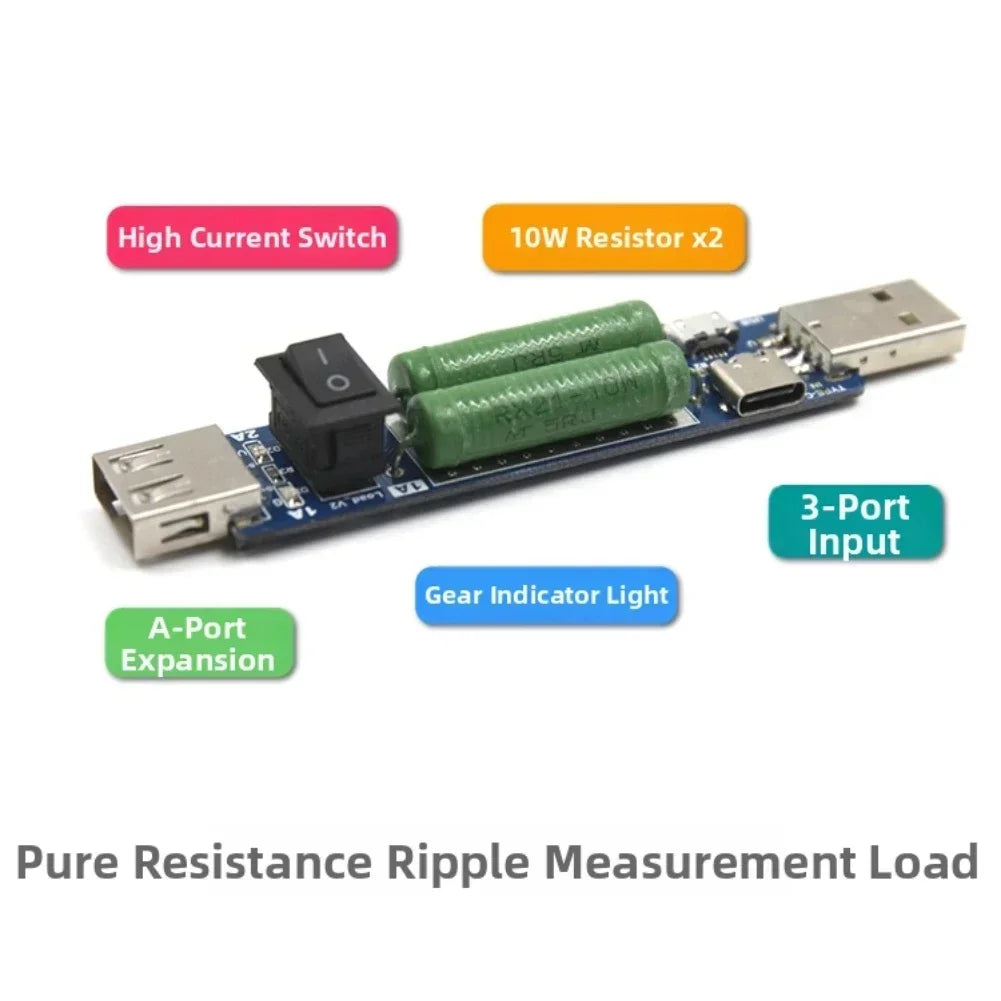 UZ004 Line Resistance Kit – Isolation Board & Resistor Load Electronic Test Accessory Axl