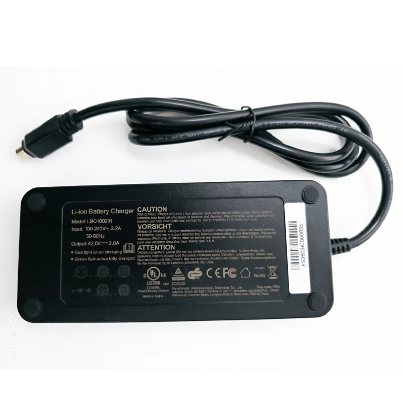 36V Li-Ion E-Bike Charger 5-Pin Trapezoid for Fischer Models E-Bike Battery Charger Axl