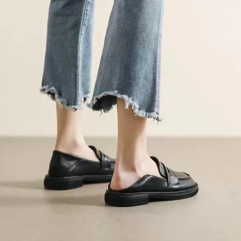 Women's Soft Sole Slip-On Loafers – Casual Flat Shoes Women's Loafers Axl