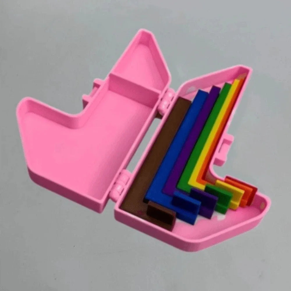 Color-Coded Paper Crafting Alignment Guides | 5/7Pc Set Crafting Alignment Rulers Axl Style 2 -Single-