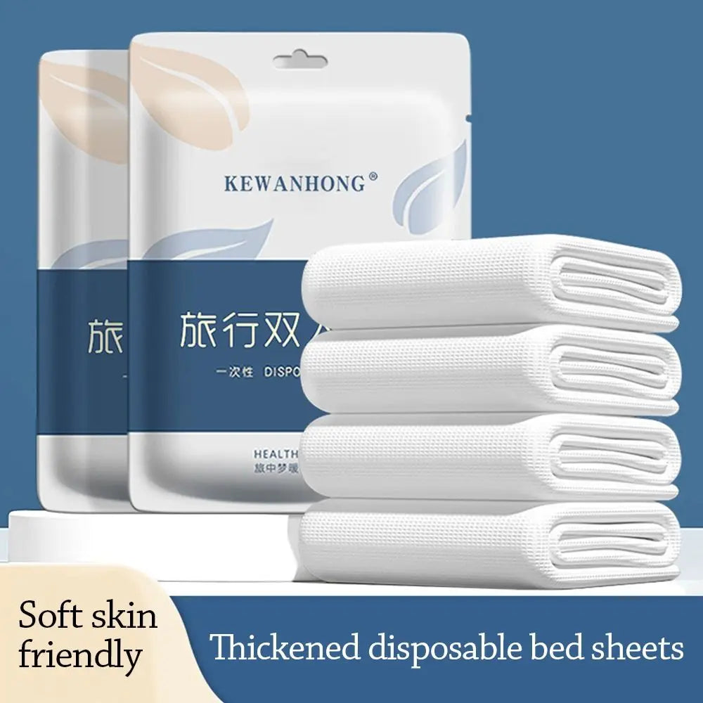 Disposable Travel Bedding Set – Sheet, Duvet Cover & Pillowcase Disposable Bedding Set Axl