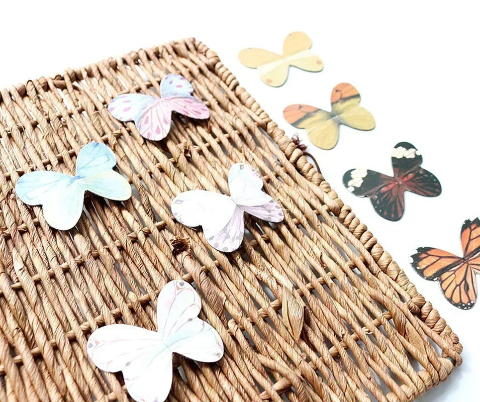 4-Pack Butterfly Magnetic Bookmarks – Cute Animal Stationery Magnetic Bookmarks Axl