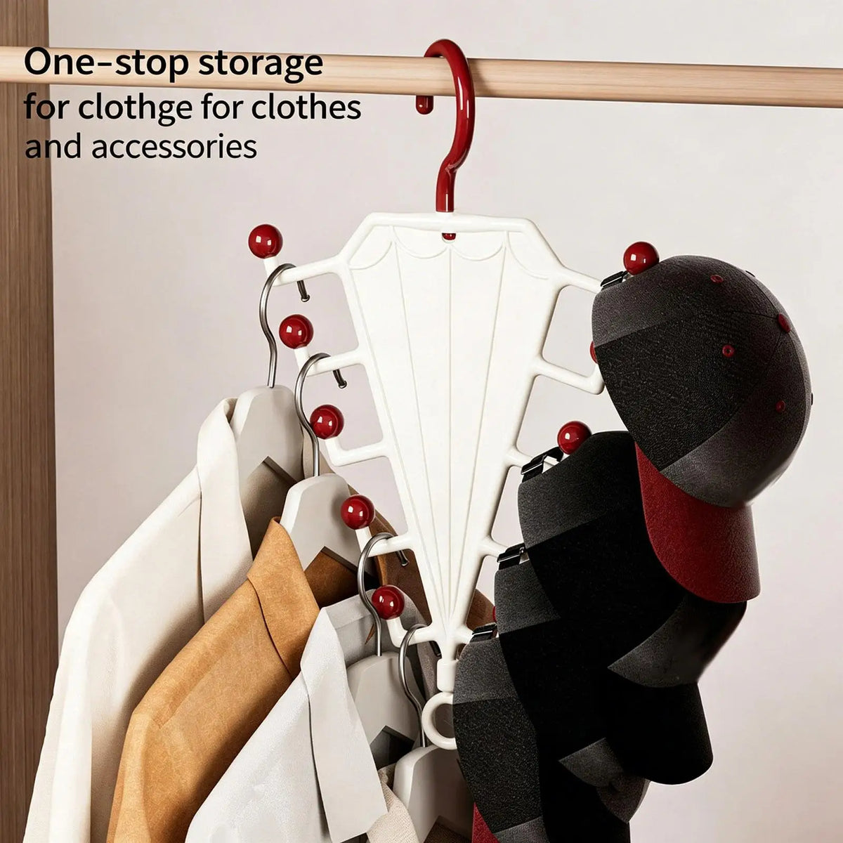 Space Saving V-Shape Clothes Hangers | Closet Organizer Rack Closet Organizer Hanger Axl