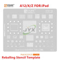 BGA Reballing Stencil – iPad A12 A12X A12Z CPU EMMC NAND BGA Reballing Stencil Axl China Mainland