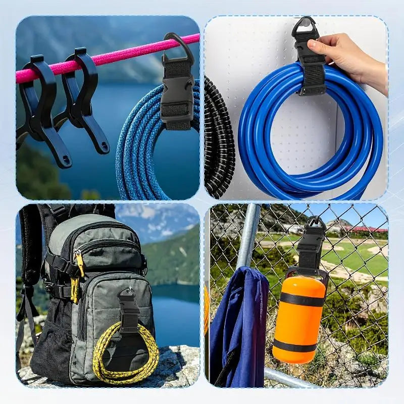 45cm Heavy-Duty Adjustable Storage Straps | 3-Axis Buckle Storage Straps Axl
