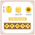 5-Pack White Porcelain Mini Candle Holders – Ritual & Decor Mini Candle Holders Axl AECH04-00789