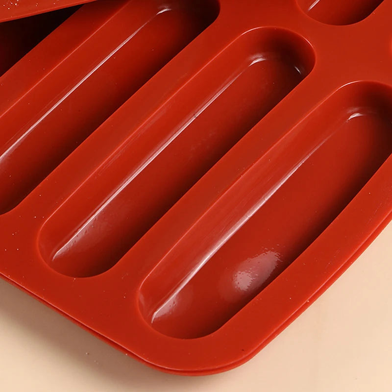 Silicone Finger Cookie Mold – 15-Cavity Non-Stick Ladyfinger Baking Silicone Baking Mold Axl