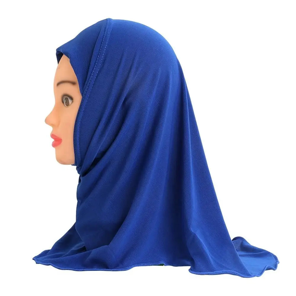 Girls Kids Hijab – Soft Cotton Islamic Scarf for Ages 2–7 Children's Hijab Scarf Axl