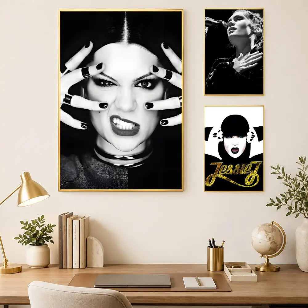 Jessie J HD Wall Art Poster – Self-Stick Waterproof Decor Wall Art Poster Axl