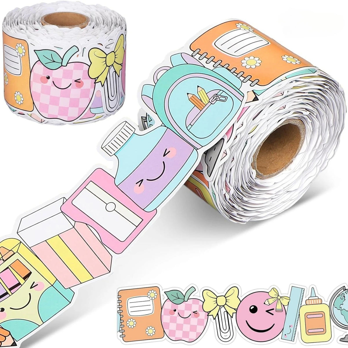 Self-Adhesive Bulletin Board Border Roll – Pink Stationery 10m/20m Bulletin Board Border Axl